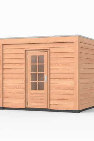 Douglas overkapping, 300 x 300, met schuur, Westwood Elegant Bestseller